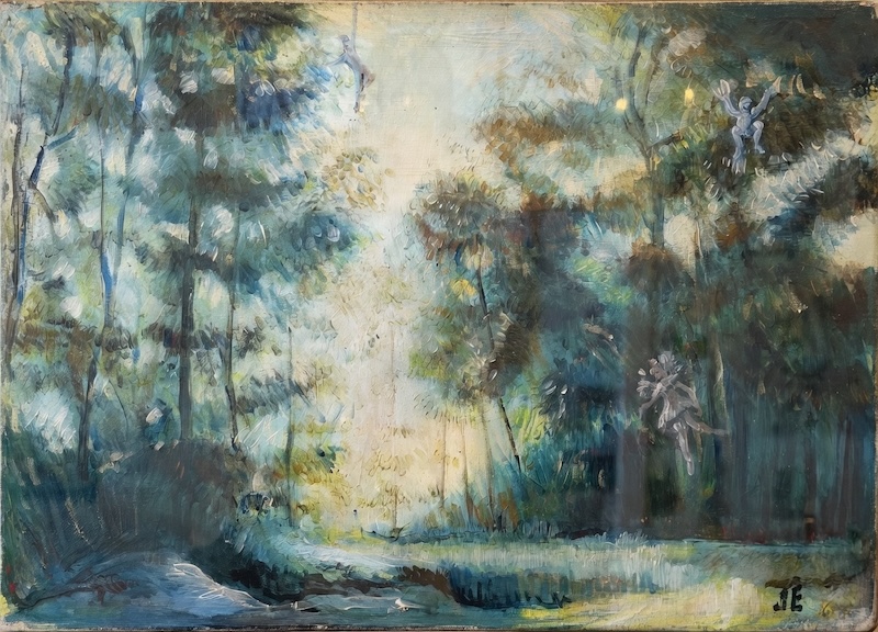 Landscape painting by Joan E. Gardner